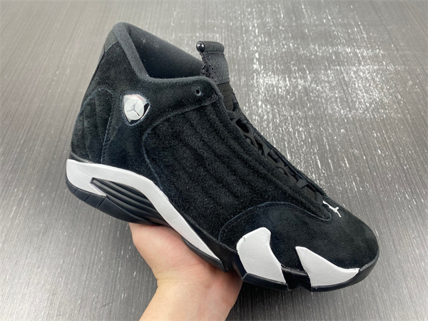 Jordan 14 Retro Black White  487471-016