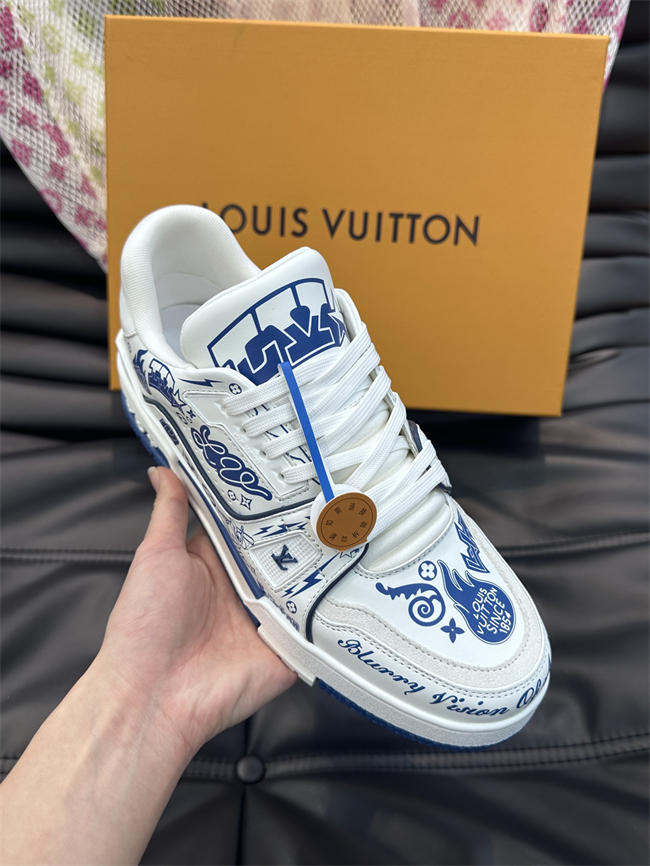 Lv Trainer Sneaker 62
