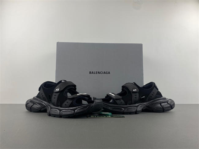 Ba*len*cia*ga black ‘3xl’ sandals 786956 w3xlt 1000