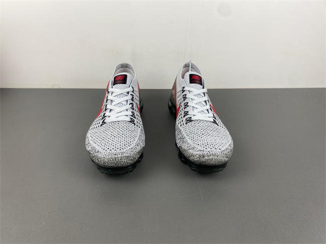 Nike Air VaporMax Platinum Red Black 849558-020