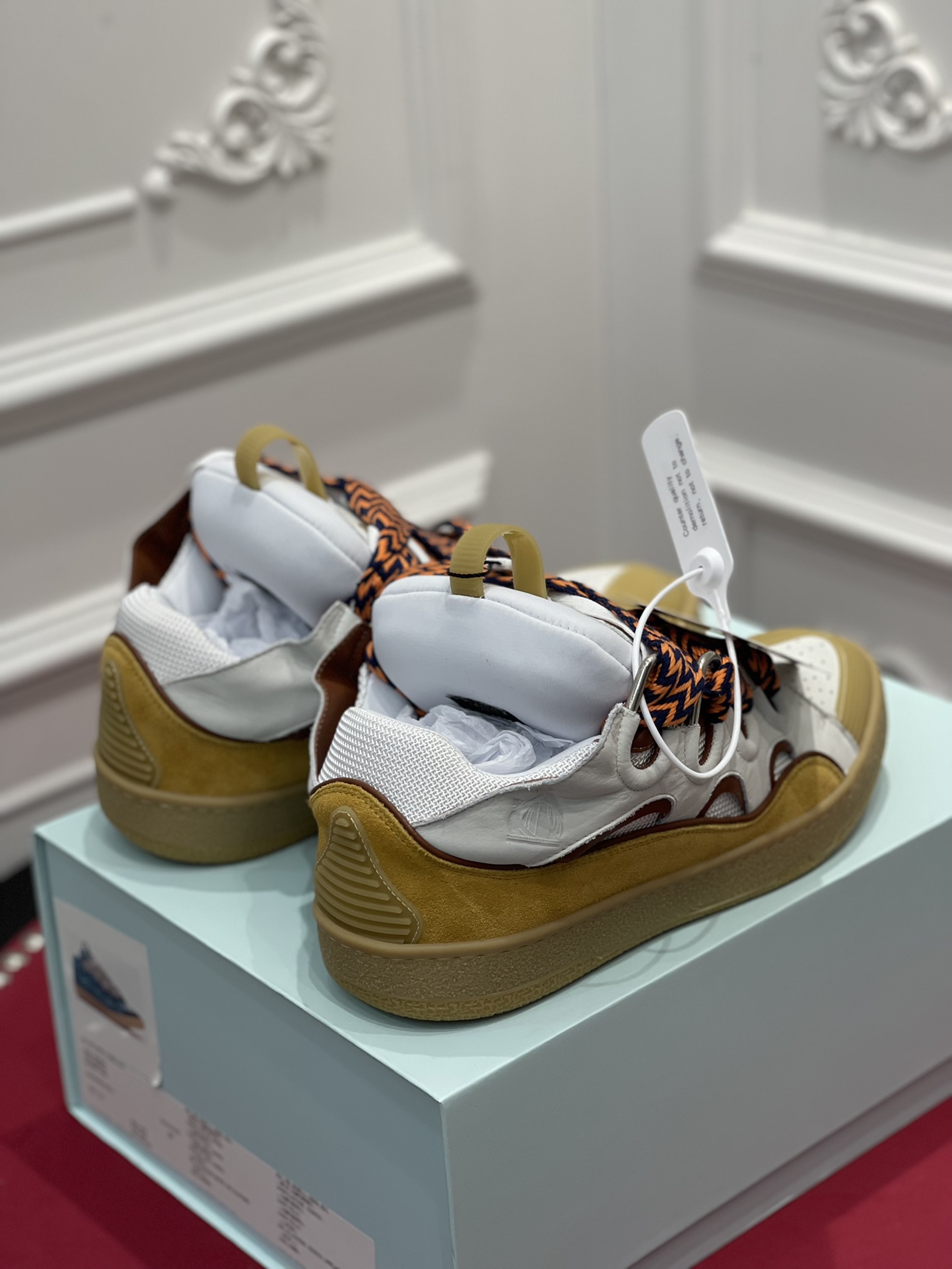Lanvon Curb Sneaker Beige FM-SKRK11-LIAG-H2105