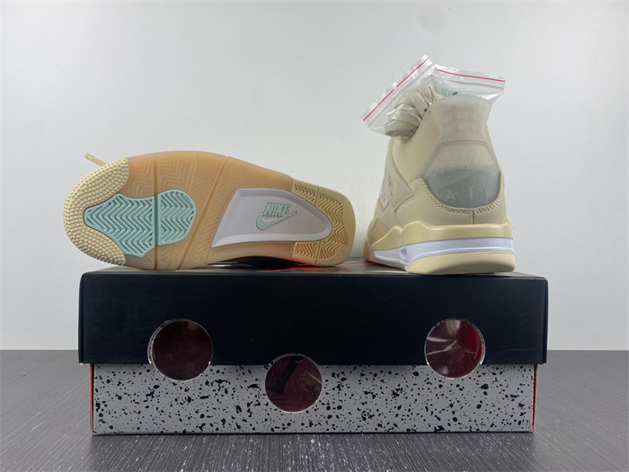 Jordan 4 Retro Off-White Sail