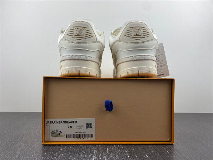 Luis Vitton LV Trainer Maxi White 1AB8RN