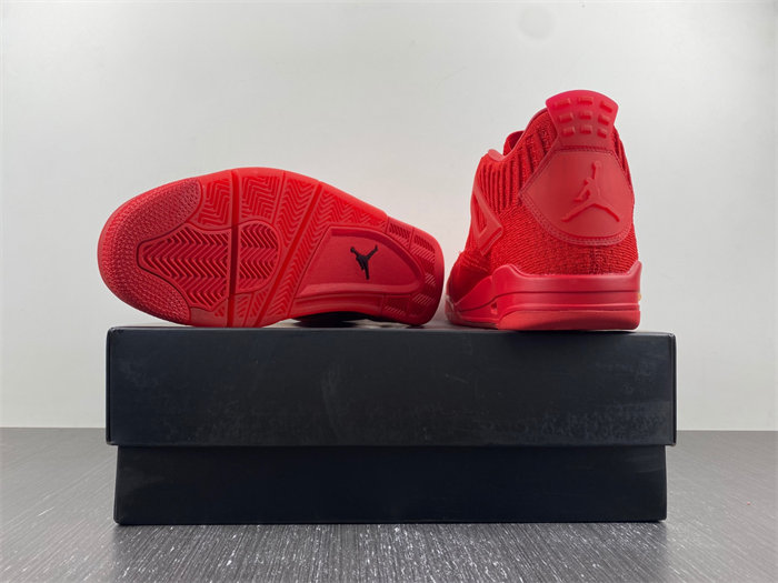 Jordan 4 Retro Flyknit Red  AQ3559-600