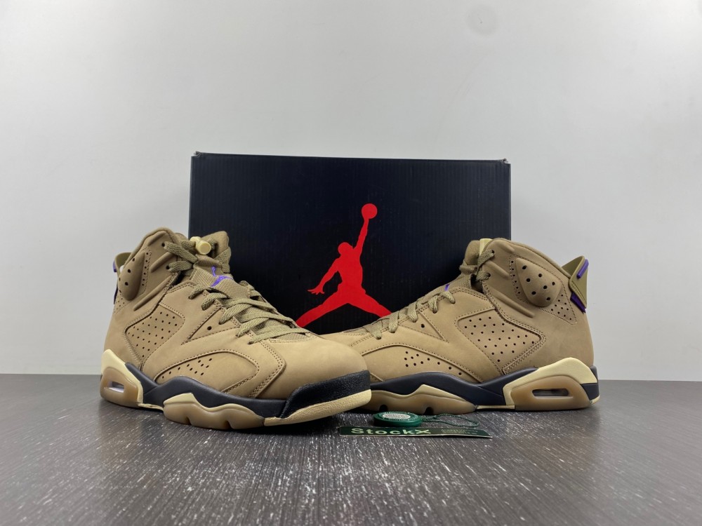 Jordan 6 Retro Gore-Tex Brown Kelp  FD1643-300