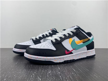 Nike Dunk Low Multiple Swooshes White Washed Teal FD4623-131